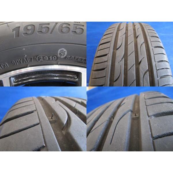 中古 サマータイヤ４本セット クムホ 195/65R15 新品 テッドトリック 15インチ 6J +52 5H114.3 アイシス セレナ ストリーム アクセラ｜tire-shop-tread｜03