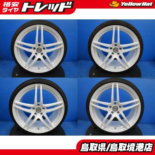 中古 希少 ヨコハマ AVS Model5 モデル5 19インチ 9J 10J +45 5H114.3