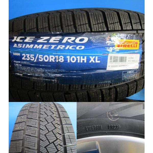 アルファード純正R18 + 235/50R18冬タイヤ アルファード TOYOTA ヴェルファイア 純正 18インチ ピレリ