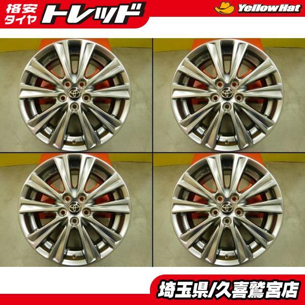 ほぼ新車外し トヨタ 30系 アルファード ヴェルファイア 純正ホイール