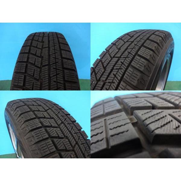 送料無料 中古冬4本 ヨコハマ アイスガード iG60 175/65R15 21年製 ユーロストリーム 5.5J +50 4H100 フィット スイフト マイクラ 埼玉｜tire-shop-tread｜07