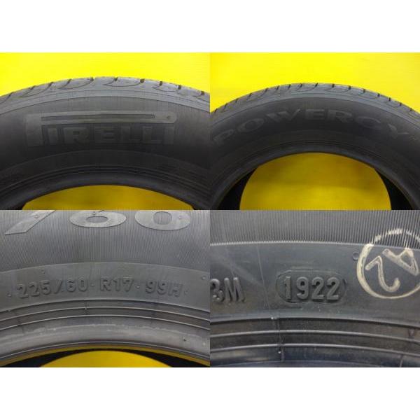 フォレスター RAV4 ピレリ パワジー 225/60R17 中古アルミホイール 7J +48 5H114.3 SK5 SK9  SKE ACA20W ACA21W ZCA25W ZCA26W 埼玉｜tire-shop-tread｜02