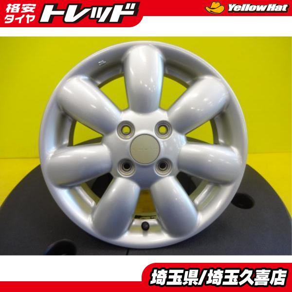 スズキ 純正 中古 14インチ 4.5J +45 ホイール 4本 セット ラパン