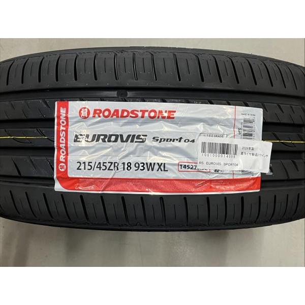 2026年製】新品タイヤ【215/45R18 93W】WORK EUROLINE FE【18インチ 