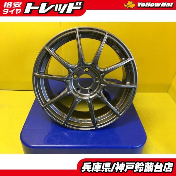 神戸発 TANABE SSR GTX01 18インチ 7.5J +53 5H114.3 軽量 ホイール
