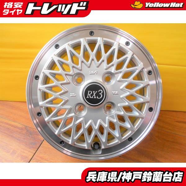 ハイゼット 新品 4本 アルミ DOALL Fenice RX3 12インチ 4J ET43 4H