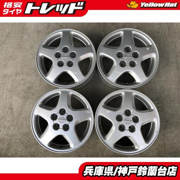 神戸発 中古 日産 NISSAN シルビア S14 後期 純正ホイール 16インチ