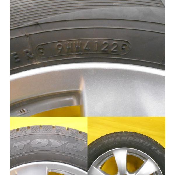 溝多め スタッドレス 215/60R17 エスティマ C-HR 中古 トヨタ エスティマ純正 17インチ 中古 トーヨー ウインター トランパス TX｜tire-shop-tread｜10