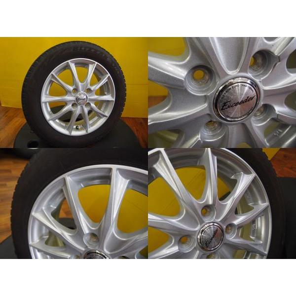 BRIDGESTONE（ブリヂストン） 【中古 冬セット】 155/65R14 ブリザック