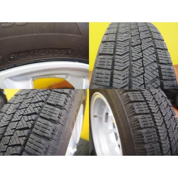 BRIDGESTONE（ブリヂストン） 【中古 冬セット】 155/65R14 ブリザック
