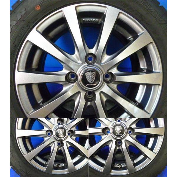 中古【スタッドレス】マナレイスポーツ14インチ グッドイヤー アイス 