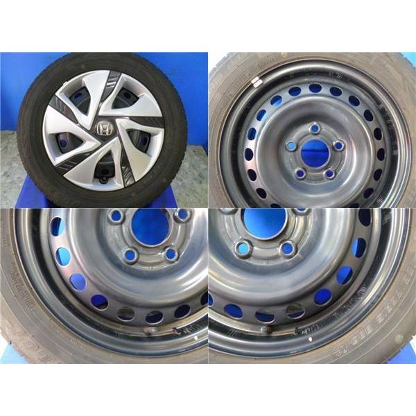 DUNLOP 転がし用【中古】ホンダフリード純正15インチ ダンロップ 
