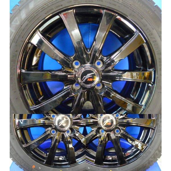 中古【スタッドレス】ファング15インチ ダンロップ ウィンターマックス03 175/65R15 タイヤホイール4本セット 静岡裾野｜tire-shop-tread｜05