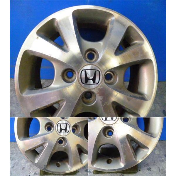 新しく着き 中古【ホンダ】ライフ純正13インチホイール 静岡裾野 4本セット タイヤ・ホイール
