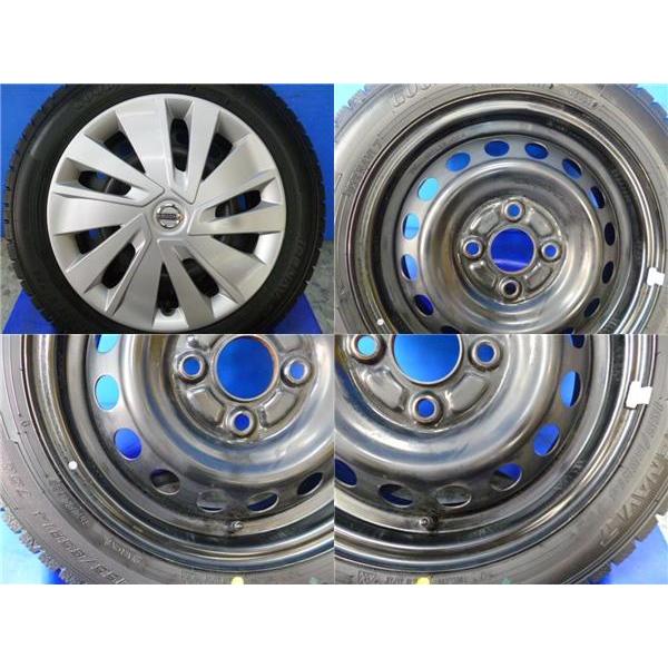 グッドイヤー スタッドレス【日産】デイズ純正14インチスチール