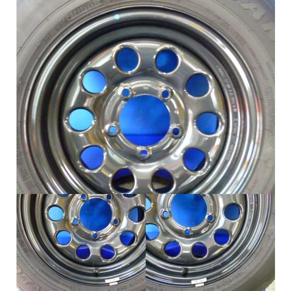 DUNLOP 【新車外し】スズキ ジムニーシエラ純正15インチスチール DL 
