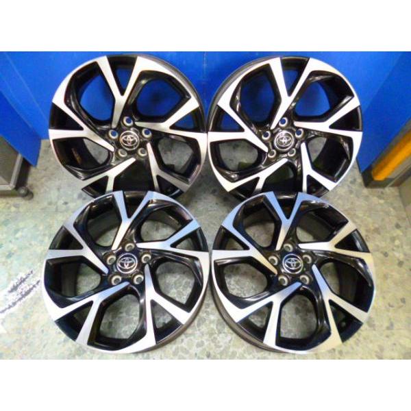 中古【トヨタ】C-HR純正18インチホイール4本セット 流用に 中古【トヨタ】C-HR純正18インチホイール4本セット 流用に