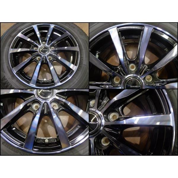 ヨコハマタイヤ 大特価!! 送料無料!! 15インチ 中古セット ディアネラ  