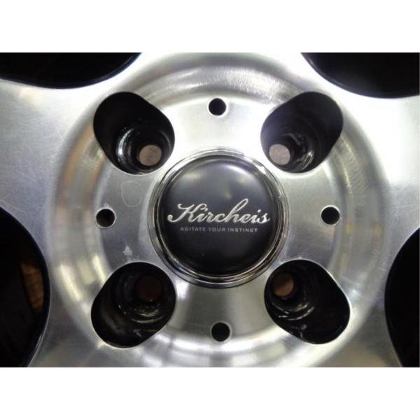 大特価 送料無料 ヤリス 14インチ ホイール 4本 中古 Kircheis S5 5.5J 