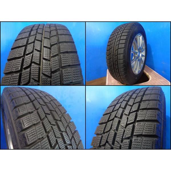 ライズ ロッキー 大特価 送料無料 中古スタッドレスセット Weds ウェッズ ラビリオン 16インチ 6.0J +42 4H 100 GOODYEAR アイスナビ6 195/｜tire-shop-tread｜07