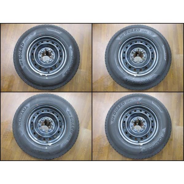 ヨコハマタイヤ（YOKOHAMA TIRE） ハイエース 195/80R15 バリ山 中古