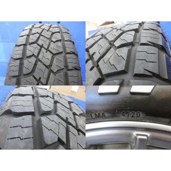 送料無料 中古ホイール タイヤ FUEL OFFROAD WARP D734 9J 17 +1 6H139