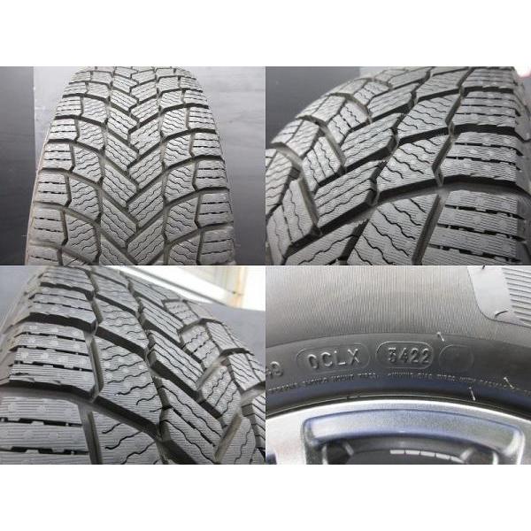 215/60R16 ミシュラン X-ICE SNOW BADX LOXARNY SPORT 6.5J-16 +48 5H114.3 中古＆中古 ４本セット 冬セット 高萩 ウィンダム MCV30 エステ｜tire-shop-tread｜06