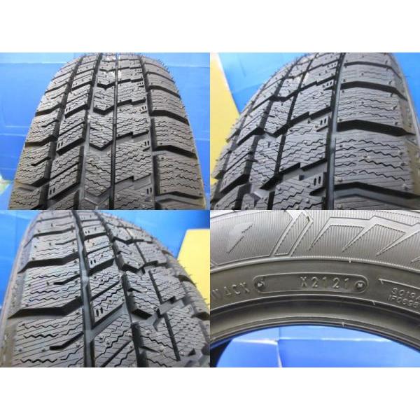 165/65R14 グッドイヤー ICE NAVI8 テクノピア アフロディーテ EF7 5.5J-14 +42 4H100 ４本セット 中古＆新品 冬用 高萩 タンク ルーミー｜tire-shop-tread｜07