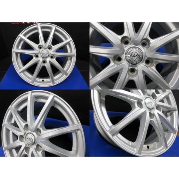 205/60R16 ヨコハマ アイスガード IG60 ウェッズ JOKER アルミホイール 6.5J-16 +53 5H114.3 ４本セット 中古＆新品 冬用 高萩 ノア ZRR80G｜tire-shop-tread｜03