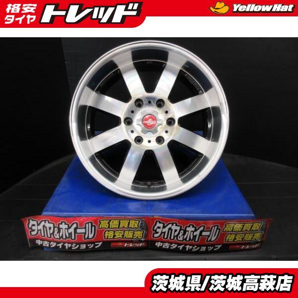 送料無料 200系 ハイエース 中古ホイール FABULOUS ファブレス