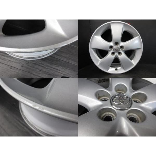 美品！30プリウス 純正ツーリング17インチAW＆タイヤ4本セット 即装着可 激安 4本セット】トヨタ プリウス 30系 ツーリング 純正 アルミ