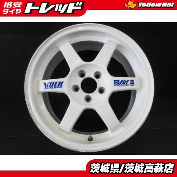 PCD100/5H】1本販売 RAYS VOLKRACING TE37【16インチ 7J +33】セリカ
