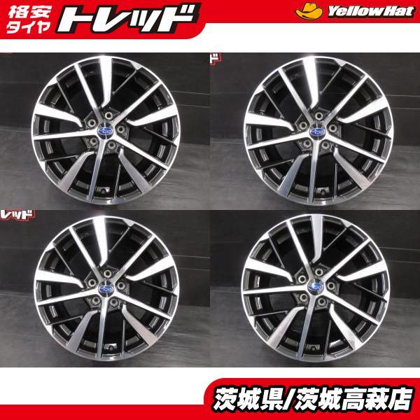 美品】SUBARU VBH WRX S4 Sport R EX純正【18インチ 8.5J +55 5H 114.3