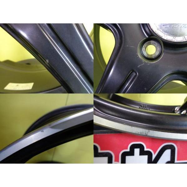 送料無料 中古ホイール4本セット アルジェノン フェニーチェ TT1 7.0J 