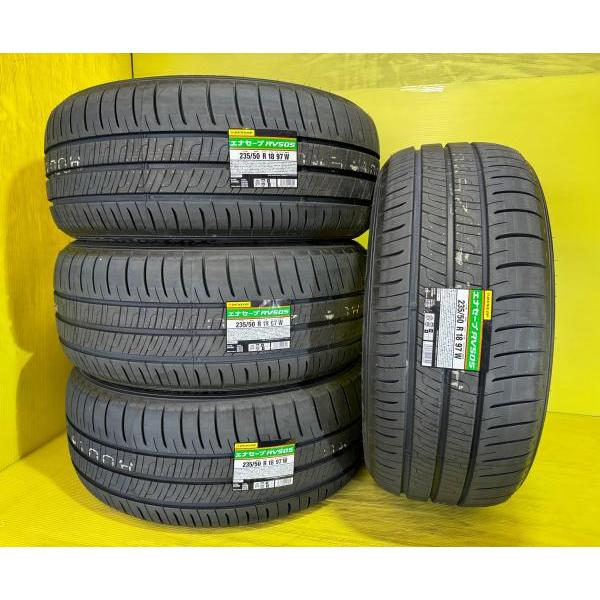 235/50 R18、DUNLOP ENASAVE RV505 ラジアルタイヤ