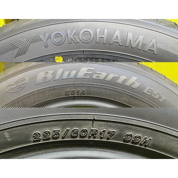 ヨコハマタイヤ 新車外し 225/60R17 ヨコハマ ブルーアース E51 ヨコハマタイヤ 新車外し 225/60R17 ヨコハマ ブルーアース E51