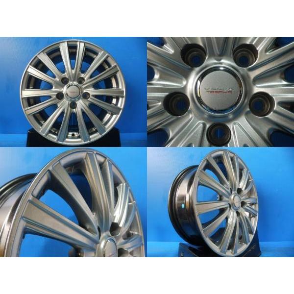 BRIDGESTONE スタッドレス 美品 ホイールセット Weds VELVA テサリア 