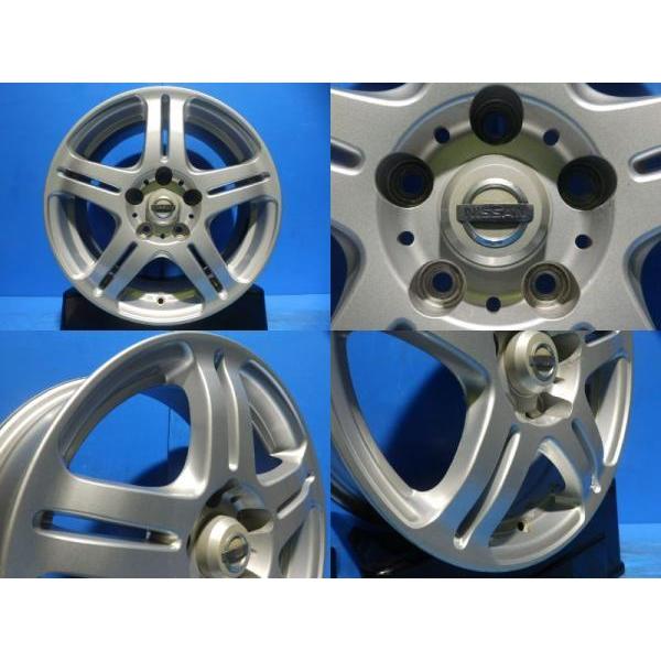 16インチ 流用 【中古ホイール】日産 エクストレイル 純正 6.5-16 +45
