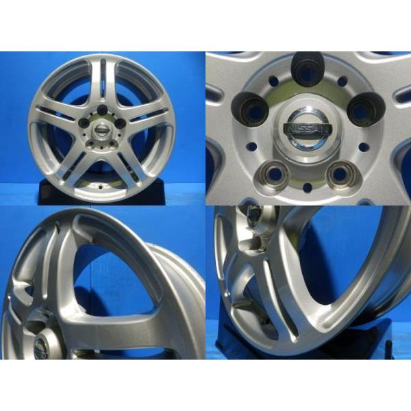 H503-2)エクストレイル純正スチール16インチ中古4本セット！6.5J-16+45 16インチ 流用 【中古ホイール】日産 エクストレイル 純正 6.5-16 +45