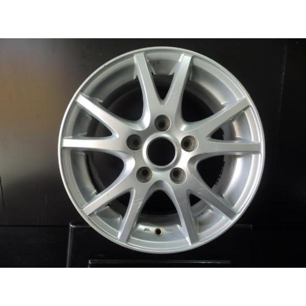 中古 15インチ トピー CLAW X-1 6J-15 5/114.3 +53 シルバー 