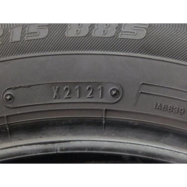 イエローハット 専売品 エコファイン 185/65R15 中古 バリ溝 1本 夏