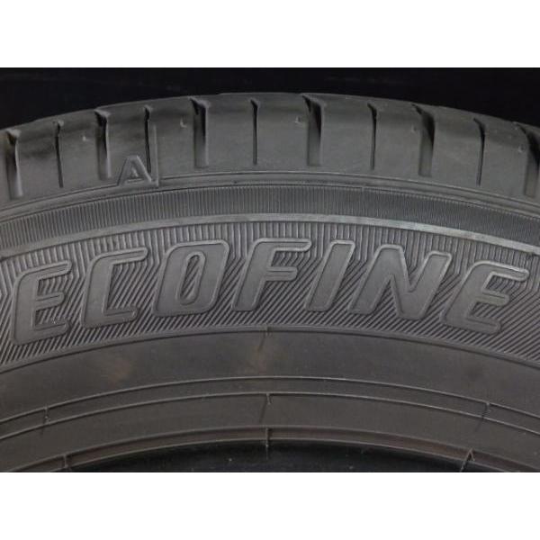 イエローハット 専売品 エコファイン 185/65R15 中古 バリ溝 1本 夏