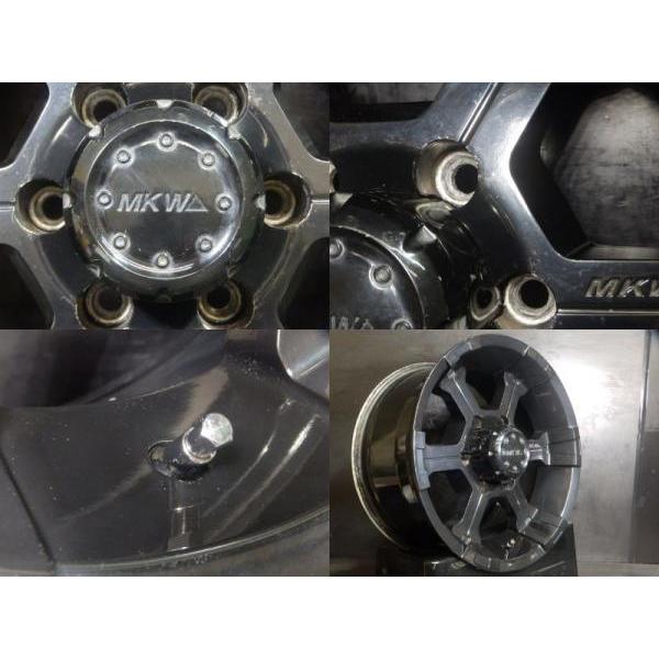 MKW MK-36 8.0J-16 6H 139.7 +25 グロスブラック 社外 ホイール MKW MK-36 8.0J-16 6H 139.7 +25 グロスブラック 社外 ホイール