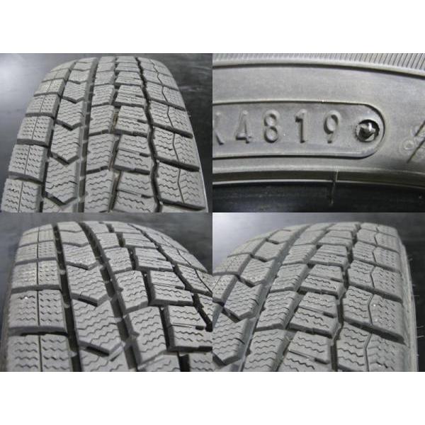 中古 冬タイヤ 165/60R15 77Q 4本セット ダンロップ WINTERMAXX WM02 溝有 スタッドレス 19〜20年製 デリカミニ ハスラー ソリオ 白河｜tire-shop-tread｜03