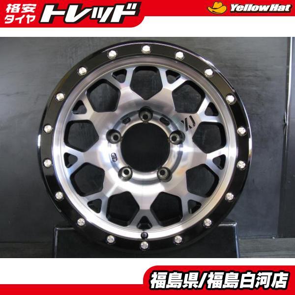 新品 MLJ Xtreme XJ04 5.5J-16 -5 139.7 5H アルミホイール4本セット