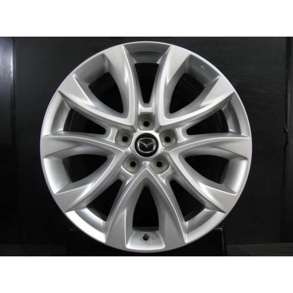 マツダ CX-5 純正19インチホイール １枚【送料込み】① MAZDA マツダ CX-5 (KE系) 後期 純正 19インチ ホイール 4本 7J
