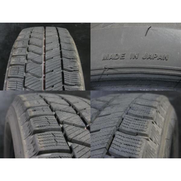 ⑤2021年製155/65R13バリ山！ツブ有り！中古スタッドレス4本　冬タイヤ ⑤2021年製155/65R13バリ山！ツブ有り！中古スタッドレス4本 冬