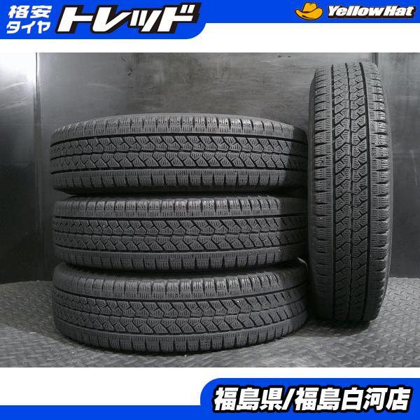 中古 145R12 6PR ブリヂストン BLIZZAK VL1 BS スタッドレス 冬タイヤ