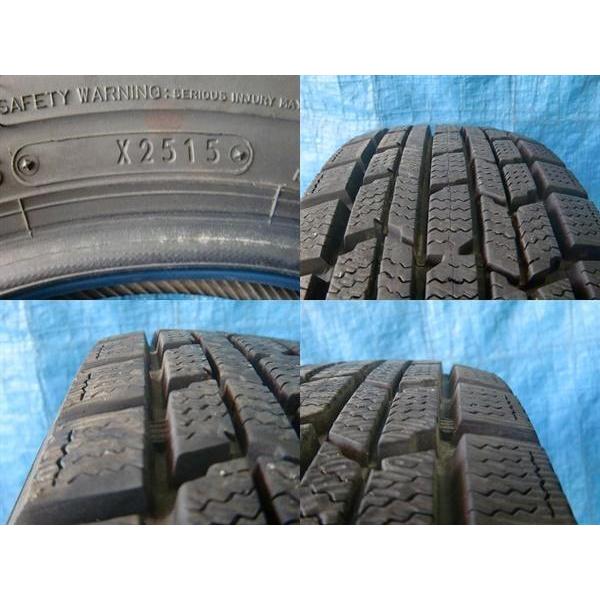 ●中古4本セット ダンロップDSX-2 155/80R13 2015年製 パッソ ヴィッツ ウイングロード ロゴ ファミリア Kei ミラージュ ブーン 等｜tire-shop-tread｜03