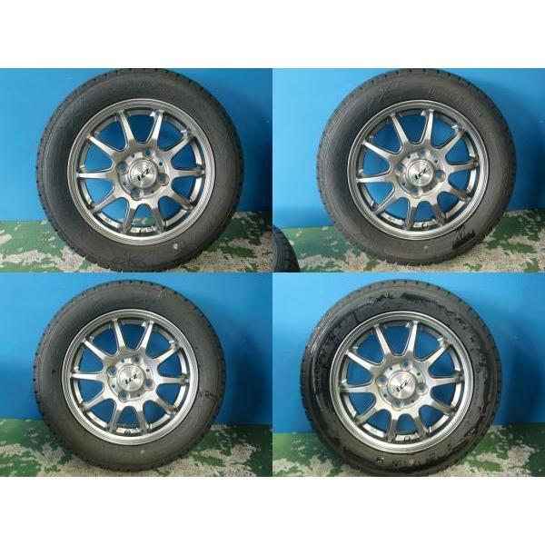グッドイヤー（GOODYEAR） ○ 中古冬セット ホイール LCZ 13インチ 